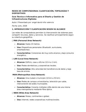 Redes De Computadoras Angel David Niño 28 07 26