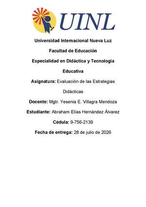 Informe Consultorio Pedagogico Abraham Hernández