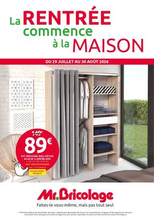 Mr Bricolage RENTREE Août 2026