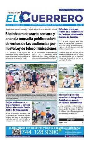 Miércoles 28 de julio del 2026