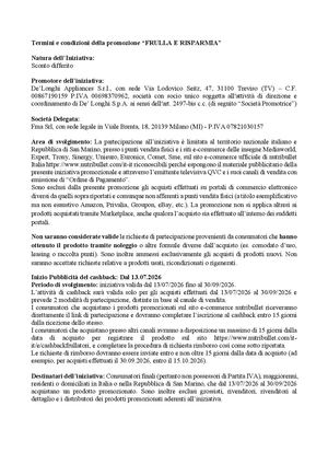 Nutribullet_Rev Termini Condizioni Frulla E Risparmia Cashback Nb