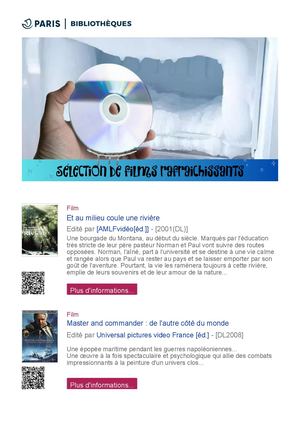 Sélection Dvd Fraicheur