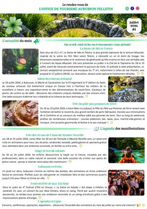 Newsletter Juillet 2026 #2