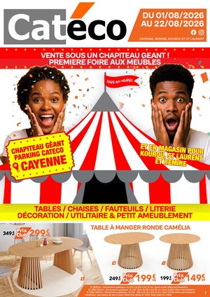 Catalogue Cateco Foire Aux Meubles