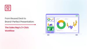 Reused Deck to Brand Presentation: The Sales Rep’s 3-Click Workflow
