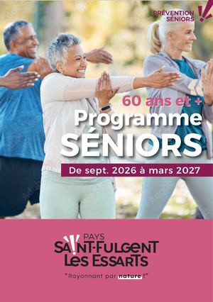 Programme seniors Sept. 2026-Mars 2027