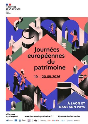 Programme des Journées Européennes du Patrimoine 2026 en Pays de Laon