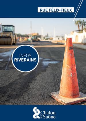 INFOS RIVERAINS - RUE FELIX FIEUX