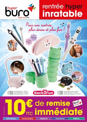 Promo Rentrée des classes Hyperburo 2026