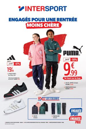 Intersport - Catalogue Rentrée des Classes