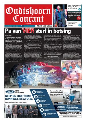 Oudtshoorn Courant 30 Julie 2026
