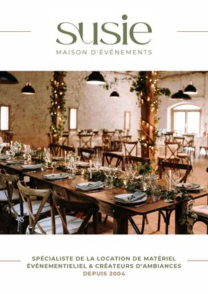 Catalogue produits Maison-SUSIE