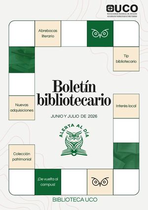 Boletín De Novedades Biblioteca UCO (06-07/2026)
