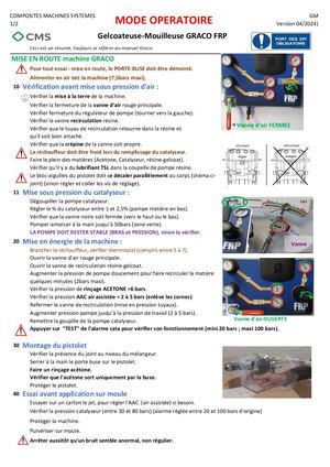 Mode Opératoire Machine Frp Cms 2026 07