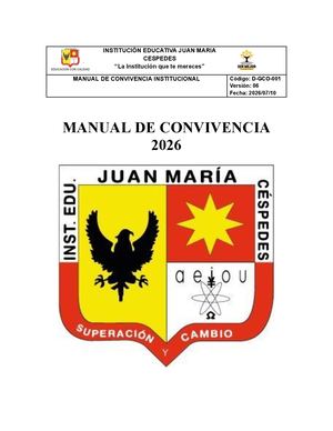 Manual De Convivencia 2026 290726 Docx