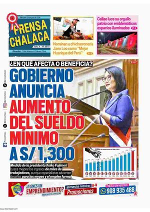 2026 07 29 Diario Prensa Chalaca