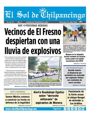 El Sol De Chilpancingo 29 Julio 2026 Compressed