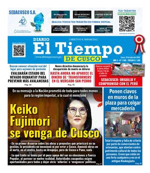 2026 07 29 Diario El Tiempo Cuz