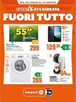 Volantino Expert In FUORITUTTO 30/07 - 19/08