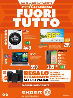 Volantino Expert FUORITUTTO 30/07 - 19/08