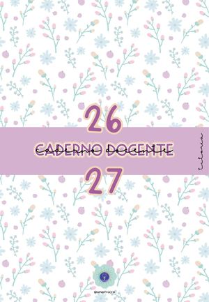 Caderno Docente Titoría Curso 26 27 Flores