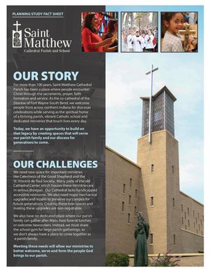 St. Matthew Cathedral Parish Fact Sheet