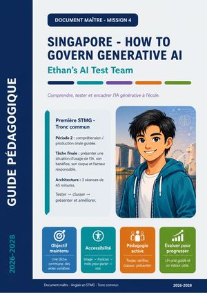 Document Maitre Mission 4 Singapore Ai Trial