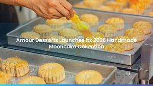 Amour Desserts Launches its 2026 Handmade Mooncake Collection