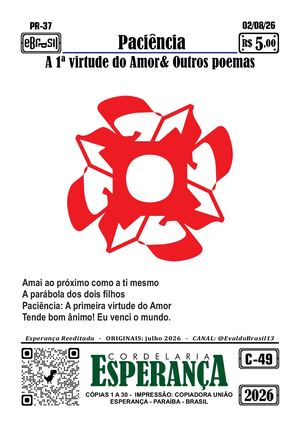 C49-413 Paciência: a primeira virtude do Amor & Outros Poemas
