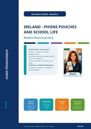 Document Maitre Mission 6 Ireland Phone Pouches