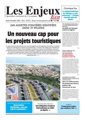 LES ENJEUX ECO N°952