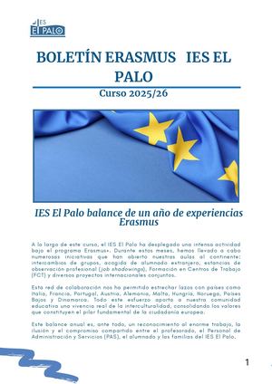 Boletín Erasmus Año 3