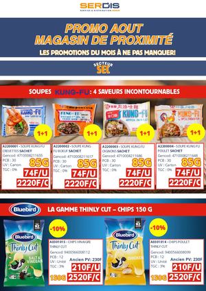 Newsletter Promo Proxi Aout 2026