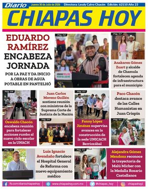 Chiapas Hoy 30 De Julio 2026 Ok