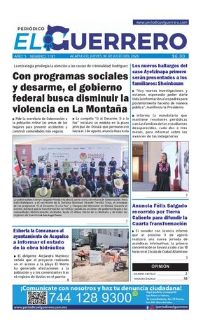 Jueves 30 de julio del 2026