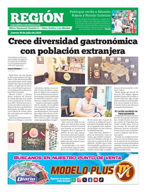 Region Jueves 30 De Julio 2026