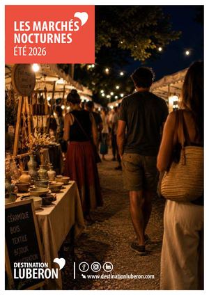 Les marchés nocturnes du Luberon – Été 2026