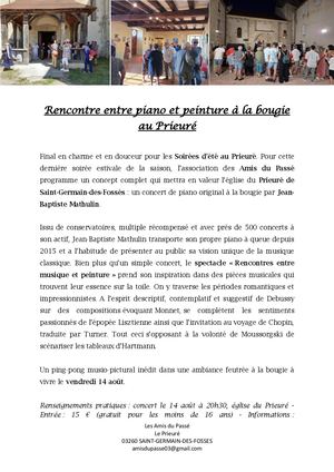 Communique Recital Piano Peinture