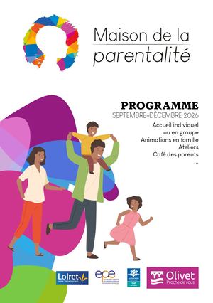 Programme Maison de la Parentalité septembre à décembre 2026