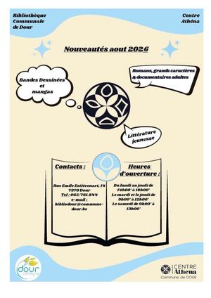 Nouveautés Août 2026