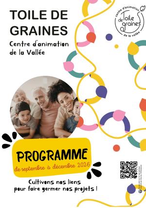 Programme Toile De Graines Sept à Déc 2026