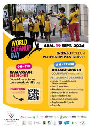 Depliant World Cleanup Day 2026