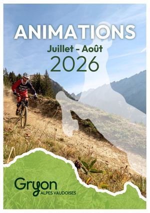 Programme Juillet - Août 2026