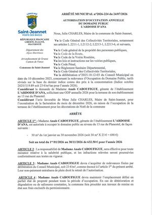 Am N°2026 224 Odp Annuelle 2026 L'ardoise D'ana