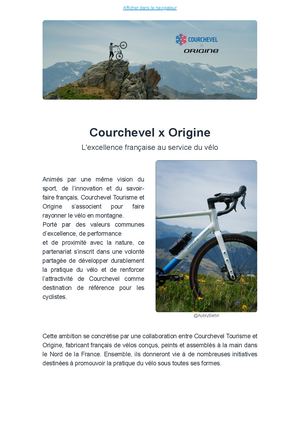 Cp Courchevel X Origine