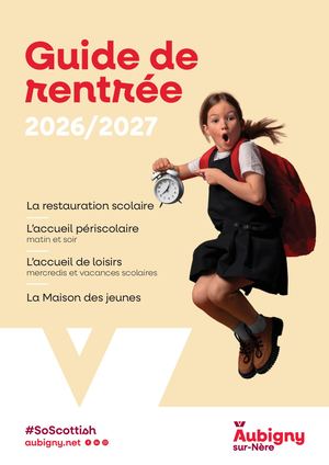 Guide de la rentrée scolaire 2026 2027