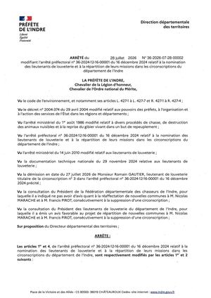 Ap Ll Modification Ap Nomination 2025 Signé Et Enregistr Au Raa