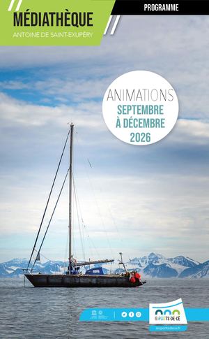 Programme médiathèque Les Ponts-de-Cé SEP à DEC 2026