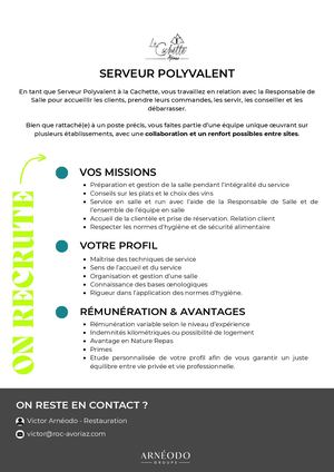 Fiche De Poste Serveur Polyvalent 2