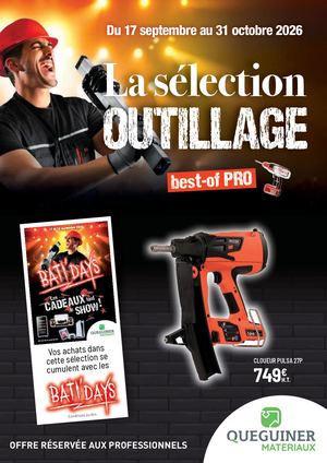 Quéguiner Matériaux Offre Best Of Pro 2026